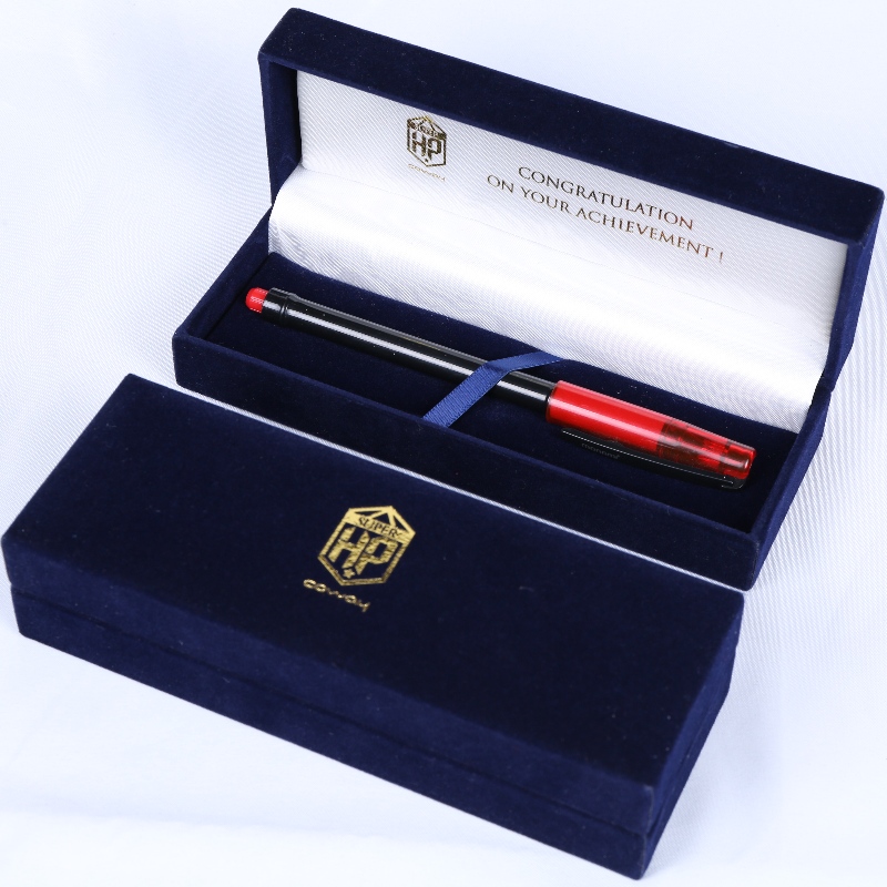 Objekt V-12L rektangel Leatherette pappersruta för 140*35mm flera märken, pennor och halsband, etc.160*58*40, vikter runt 120g