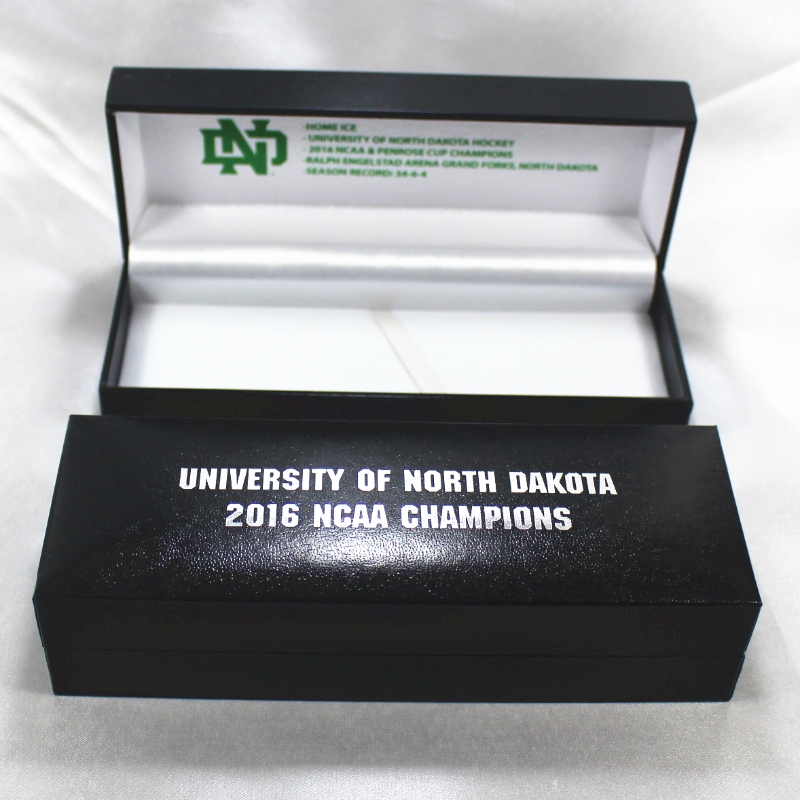 Objekt V-12L rektangel Leatherette pappersruta för 140*35mm flera märken, pennor och halsband, etc.160*58*40, vikter runt 120g