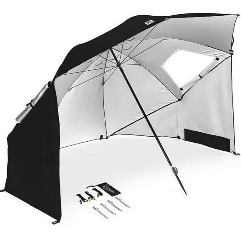 Utomhusstrand Cabana Beach Shelter Paraply