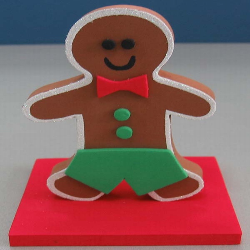 Foam Xmas man Foam Santa Claus Foam Gingerbread man