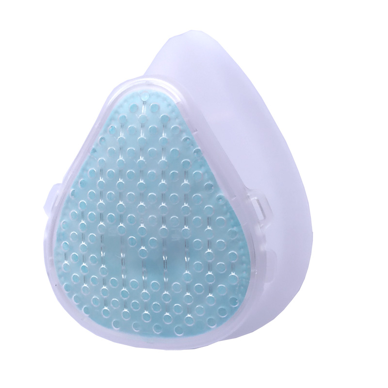 S8 \/ S9 Fyra-lagers filtreringshastighet för engångsvirusbeständig silikonmask är inte engångsbruk 98,2%