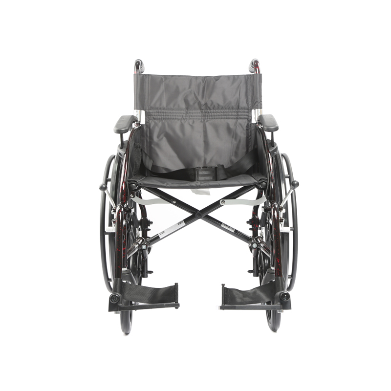 Lätt rullstol, Transporter-aluminium rullstol, Transportstol 2 i 1