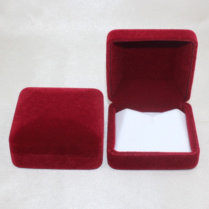 Objekt T-02 medaljbox täckt med flanellett eller PU-läder för 25-45mm mynt, märke ＆ liten medalj mm mm 65 * 65 * 35 mm, vikt ca 62 g