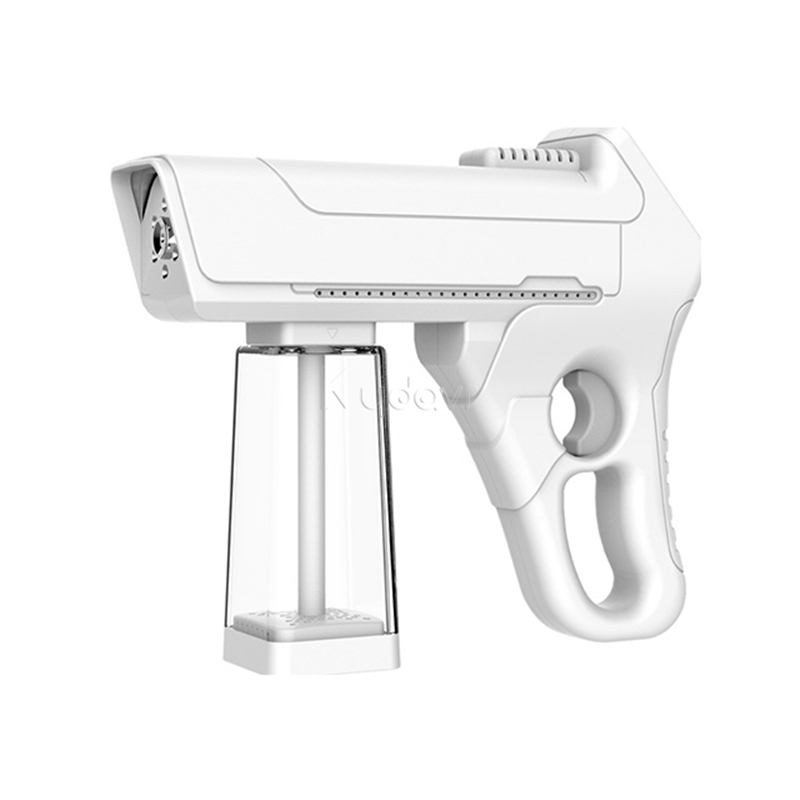 Pekskärm Blue Ray Nano Micro Steam Spray Gun med flaska Steriliserande Desinficera Fogger Spray gun pistola sanitizadora