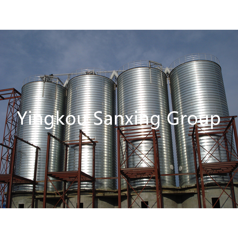 Stål- Silo-maskin för spiralförslutning