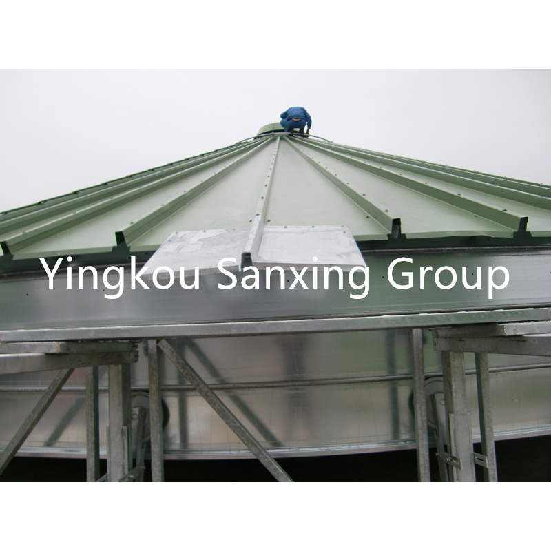 Stål- Silo-maskin för spiralförslutning