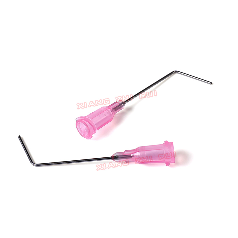 Plastnål, böjande doseringsnålar och spetsar som är lämpliga för komplexa doseringshändelser