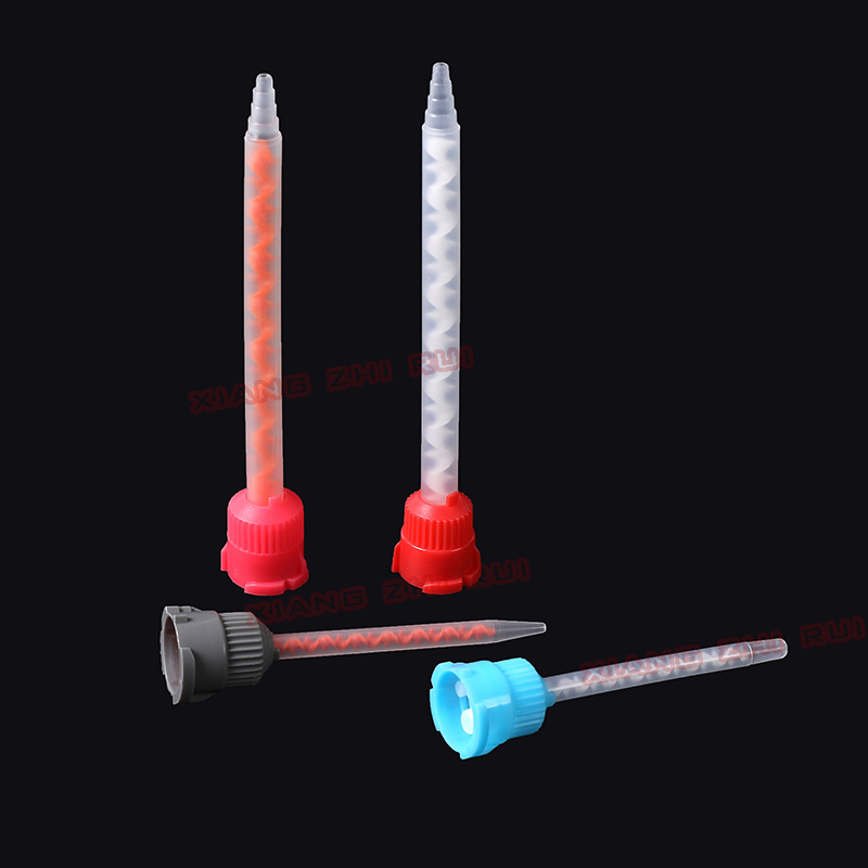 Static Mixing Tube AB Gummi Tube fyllning lim Vattenblandning Lim Stick Mixer Statisk mixer munstycke 101 blandningsrör 223mm