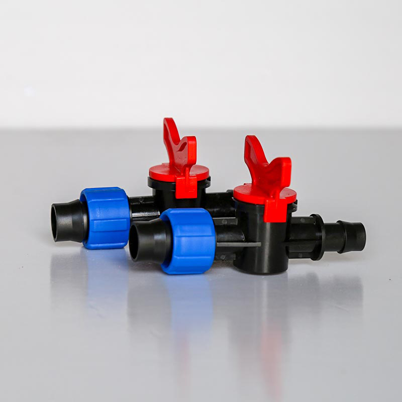 Bypassventil med ett lås