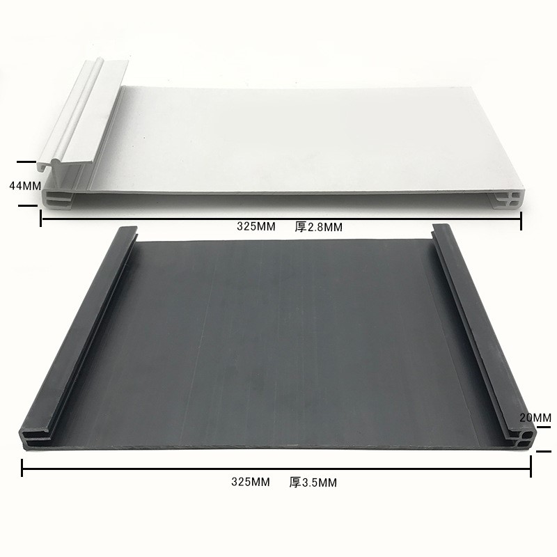 Egengjord Extrusion- behandling av pvc- profil Skyltaretikett av plast