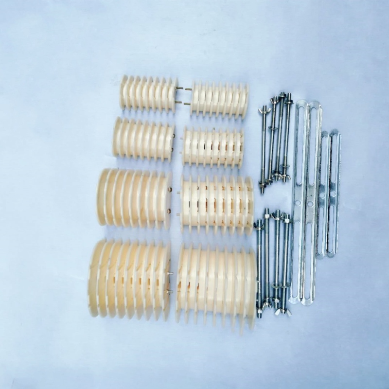 Tråd i en fas, stopp för tvättmaskinens lindning, 8 slot universell tre fasvalstråd