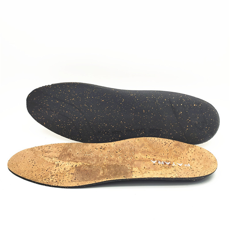 Plantar fascisit Relieve Heel Pain Pronation fot bär dynor för skoskydd kork för män