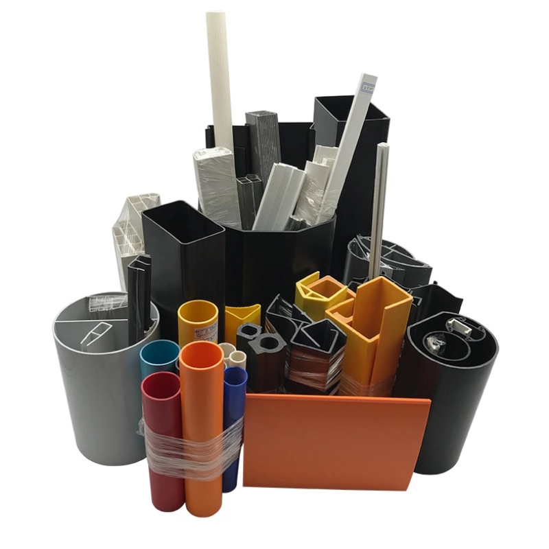 Anpassade ovanliga extruderade plastprofiler för ett stort utbud av inredningsmaterial för byggnadskontor