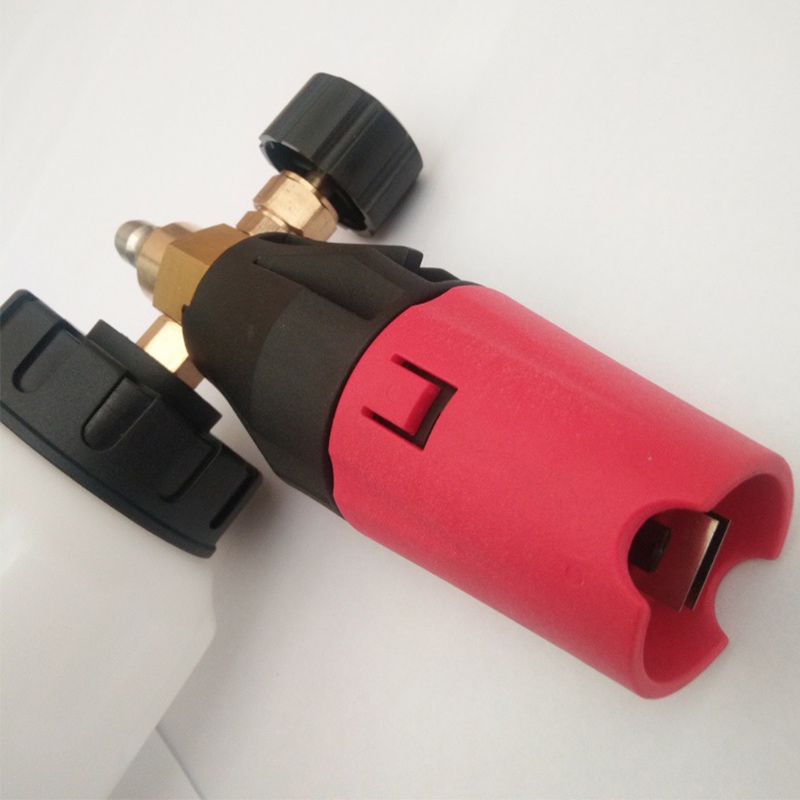 högtryckstvätt snö skum kanon