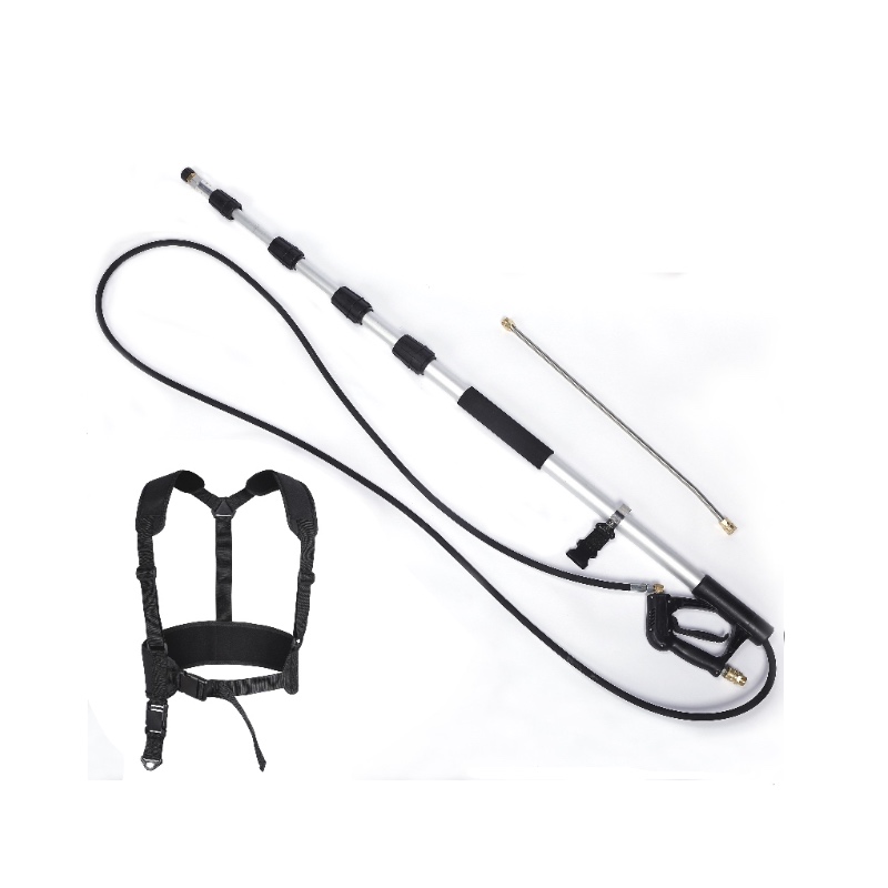 tvättmaskin förlängningsstav 18-24 fot teleskoplans