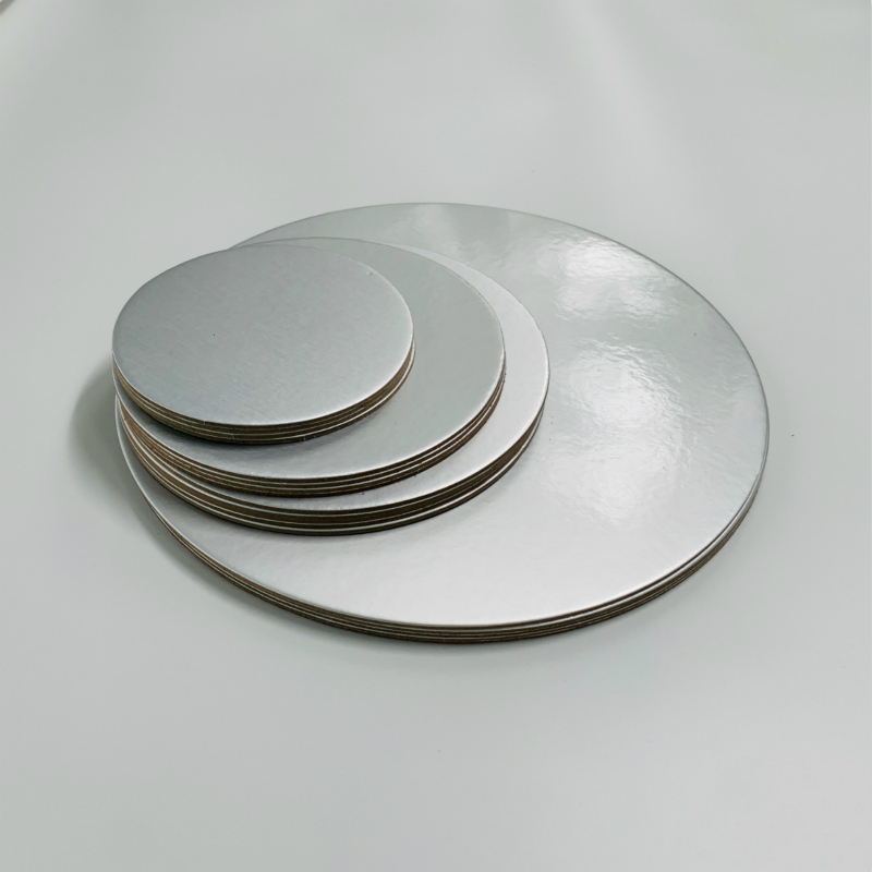 Greaseproof Pastrys Board 6 8221; 7\ 8 supé 8221; 9\\\ 10\ 12\\ Egen Make Round Cake Boards