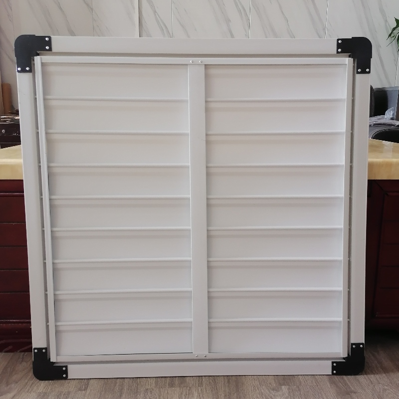 PVC-persienner Persienner för avgasfläkt för undertryck för växthusgrisbruk eller fabrik för att få friskluftförskjutning