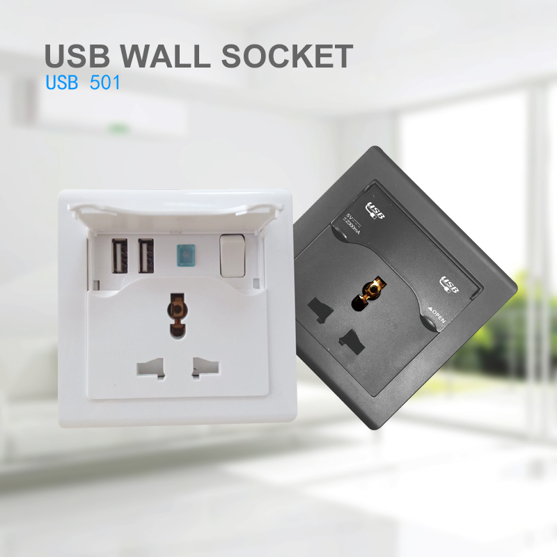 USB-VÄGGSOCKET USB501