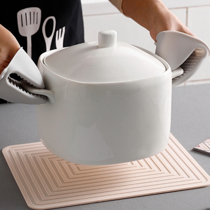 Rektangulär korrugerad grytamatta