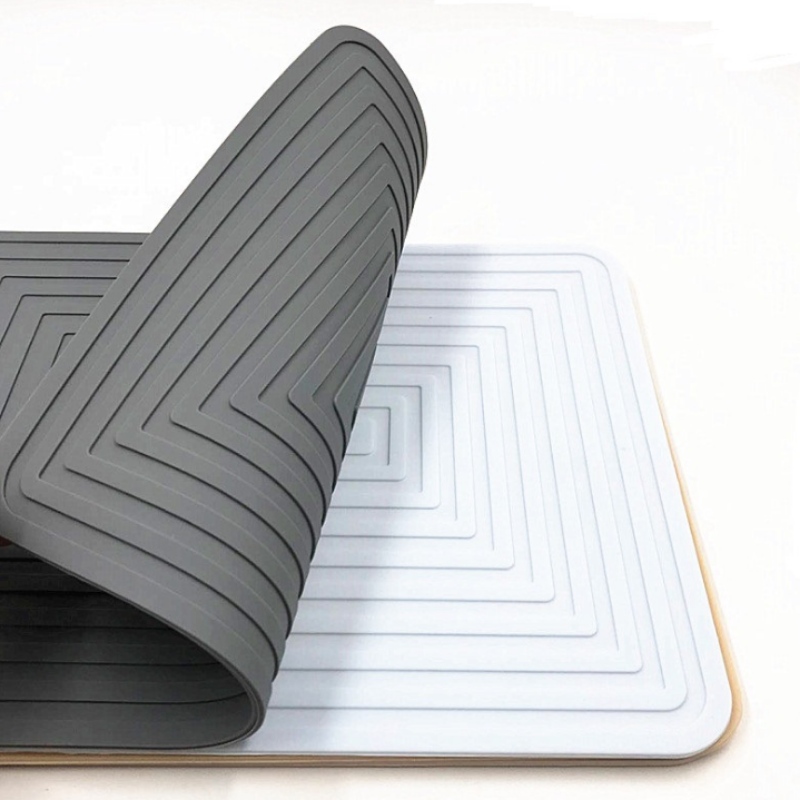 Rektangulär korrugerad grytamatta