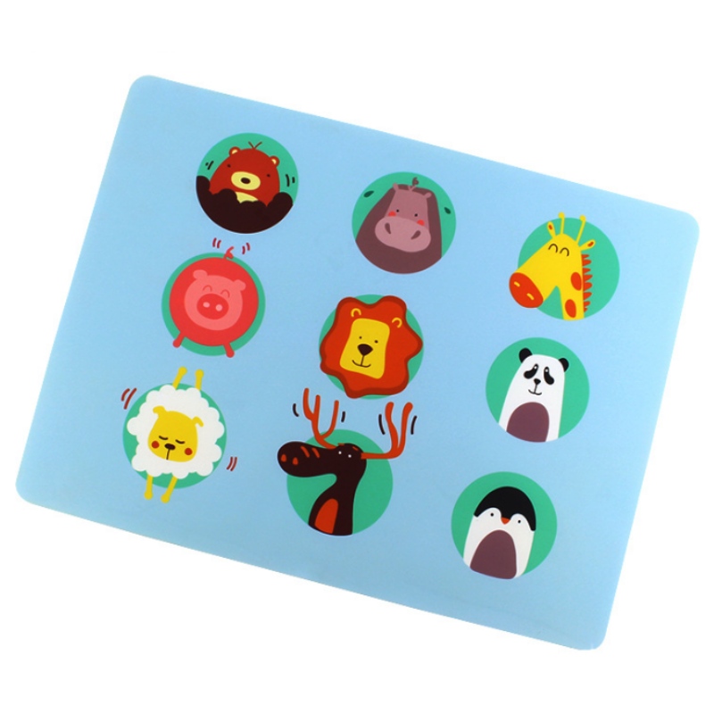 Färgtryckt tecknade matt