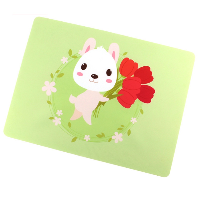 Färgtryckt tecknade matt