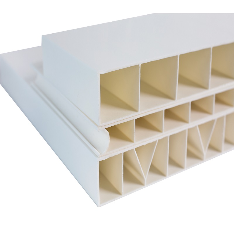 PVC-plast ihåliga delningspanelstaket för djuruppfödning