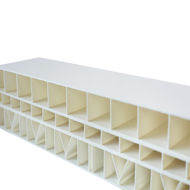 PVC-plast ihåliga delningspanelstaket för djuruppfödning