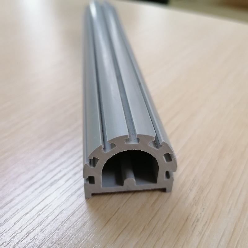 Icke-standard Skräddarsydd pvc-profil fabrik pvc industriprofil pvc D-profil