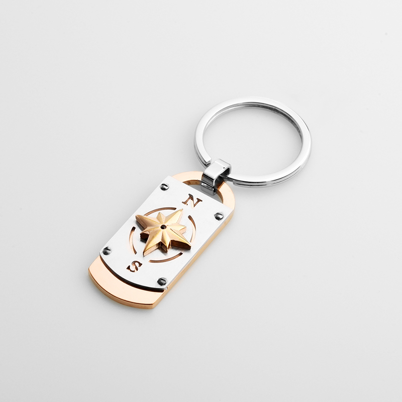 Partihandel Modetillbehör Tvåfärgad hängande nyckelkedja Sea's serie samling