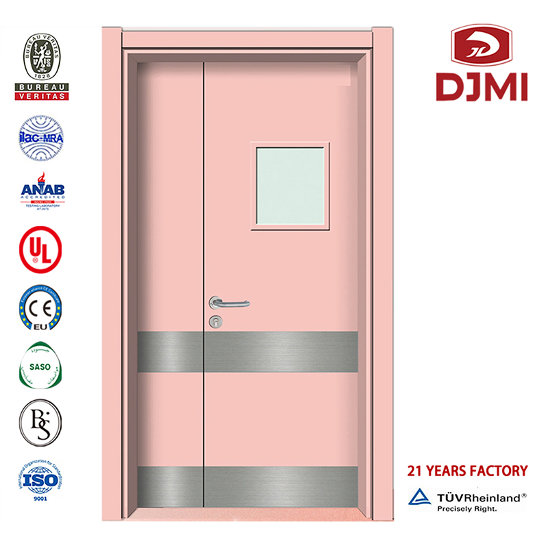 X-Ray Shields Laminerade Hpl Wood Door Cheap Interior With Aluminium Double Swing Door Ce/Iso/En Eget Inomhus With Glass Fönster Auto Single Door Design Hpl Dörrar Nya inställningar Composite Interior Clearanrum Hygien Mdf Lamined Woo...