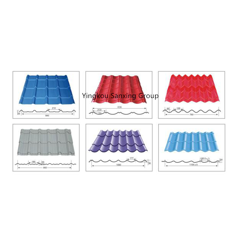 Maskin för formning av Glazed Tile