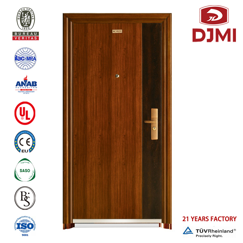 Splitter New Puerta Hierro American Panel Nigeria Exterior Steel Door Selling Puertas De Hierro Hot Sale High Quality American Panel Nigeria Exterior Door Safe Room Steel Doors