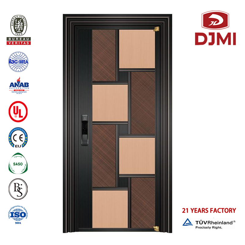 Träsäkerhet Stål- cylinder Lås Armerade dörrar Kinesisk Fabrik Steel Wood Armor Doors Home Security Front European Style Armed Door High Quality Hot Mother and Son Exterior Metal Steel Security Door Armed Doors Line
