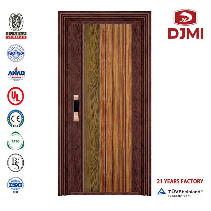 Egen resistant Security Doors Super Entry Armed Door New Inställningar Wood Security Steel Door Cylinder Lock Armed Doors Chinese Factory Steel Wood Armor Home Security Front European Style Armed Door