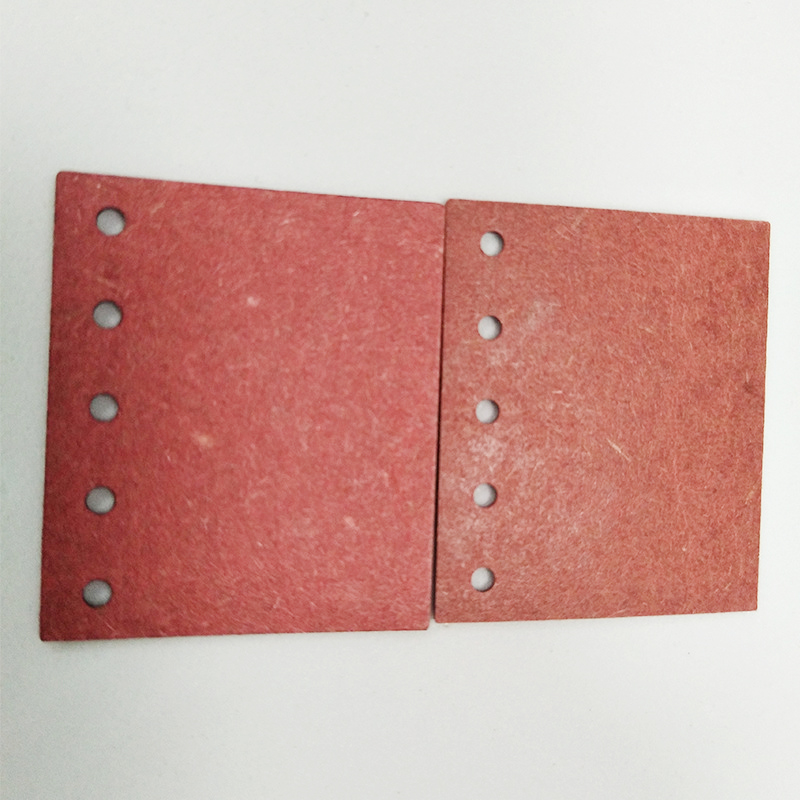 Tillverkare Partihandel Flamskyddsmedel Isolering Fast papper Isolering Fast papper Stämpling bildar Red DMD-isoleringspapper