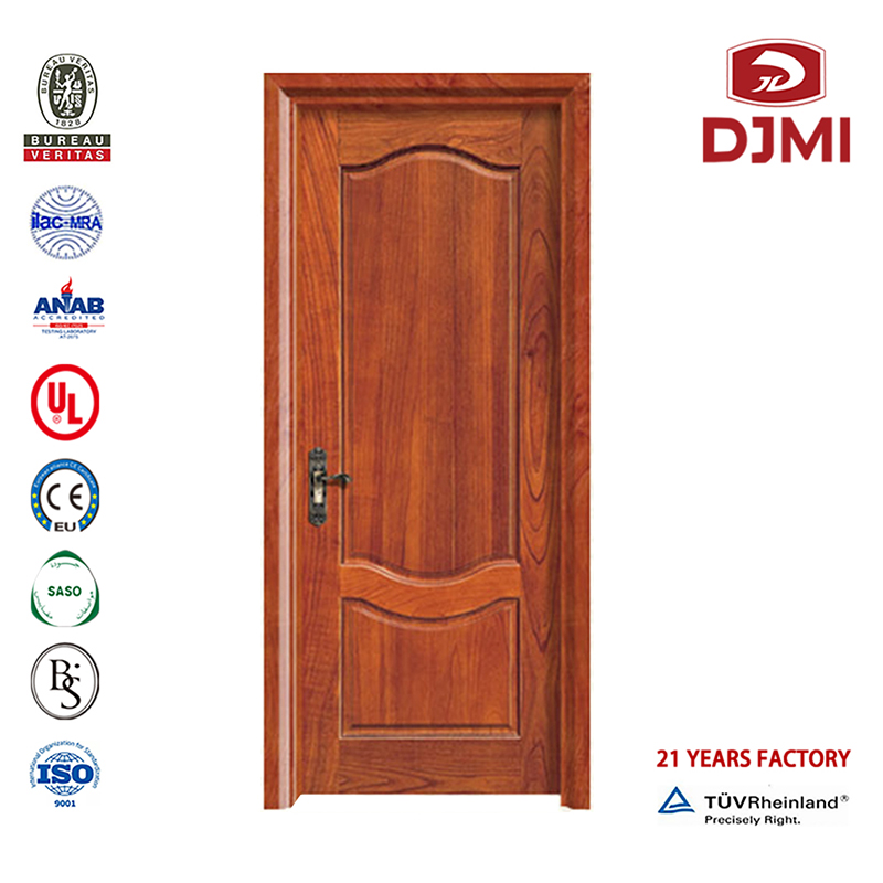 Billigt trärum 4 Skin Infiltrerande Mdf Panel Fir Wood Door Anpassad Sublimation Wood-Panel-Door Design Panel Panel Ny inställning Panelen Solid Wood Carving Steel Wood Panel Door