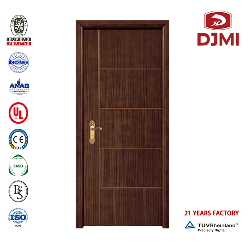 Billiga träfrontDesigner Solid Door Enkla Wood Interior Dörrar anpassade till träMain Main Home Teak Coving Designs White Simple Barnhante for Wood Door