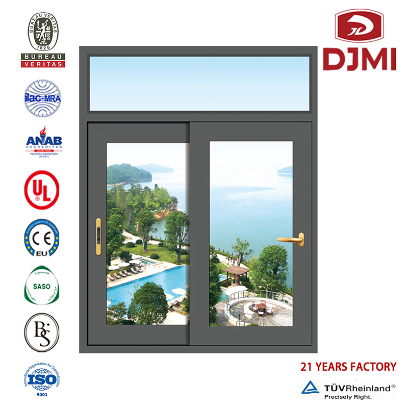 Ny design med aluminiumfolie Alloy Bildfönster Skiftande Windows Brand New Commercial Grade Ljudbevis Glass Slading Windows Hot Selling With S Security Mes Glass Window Prices Sliding Windows