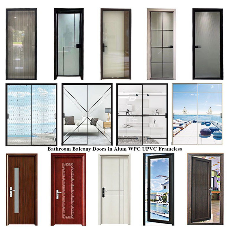 Splitter New Wood Internal Intersig Wpc Door Panel Hot Selling Comfort Room Design White Apartment Wpc Door Multifunktionell Inside Doors Wooden Profil Door Wpc Wood
