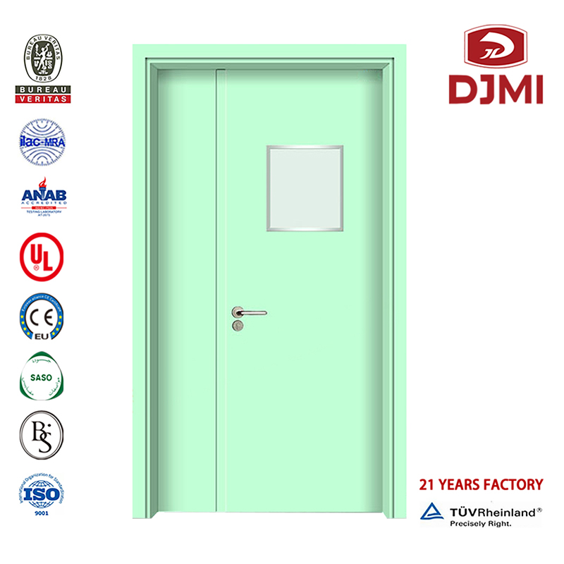 Inställningar Stain Grade Exterior Doors Hotel Fire Rated New Model Hospital Doors Chinese Factory Custom Front Doors Hotel Modern Hospital High Quality Single Swing Hpl Tillverkare av sjukhusdörr