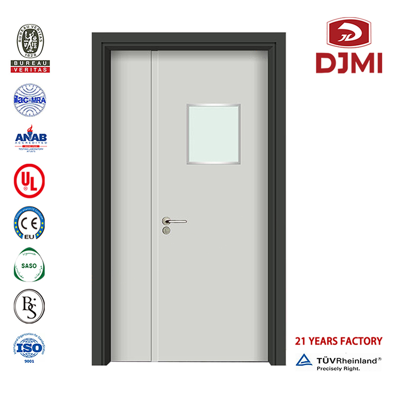 Egen färg av klass Fiberglass Hotell Equipment European Design Door Inställningar Stain Grade Exterior Doors Hotel Fire Rated New Model Hospital Chinese Door Chinese Factory Customed Front Doors Hotell Modern Hospital Door
