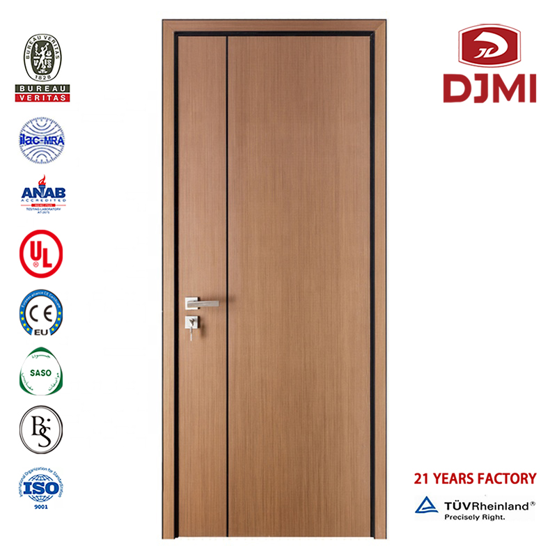 Hög Mdf Flush Interioir Wood Hot Sale Bra kvalitet Melamin Hdf Gjuten Dörr Billigt Trä Interiör Rum Wood Flush Single Leaf Door Design Mdf Anpassad Enkel Trä Laninate Wood Door Korean Style Modern Design