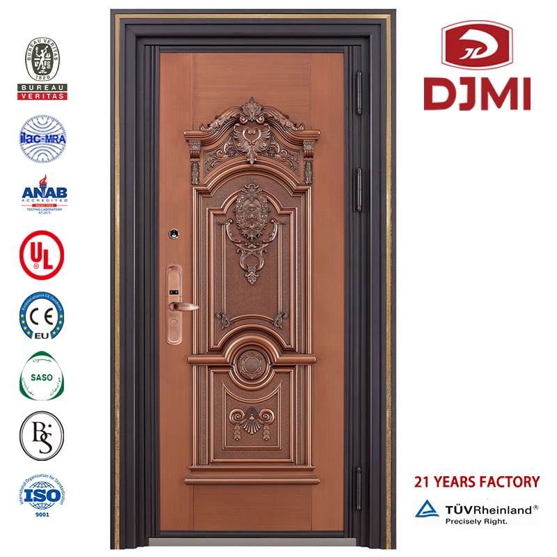 Chinese Factory School 2 Panel Partihandel med egen Size Security Design Iron Steel Door Ryska Armed Doors High Quality Offer Warranty Bullet Protection Glazing Front Gate Security Main Door Design Armed Steel Doors