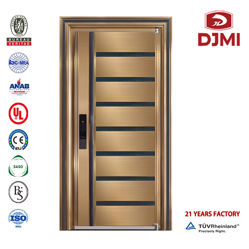 Italien Doors Isreal Turkish Armed Door High Quality Bullet Protection Exterior Security Aluminum Steel Mian Cheap Security Italienska Invincident Safety Turkish Steel Wood Door/Metal Vision Armoured Door with Casted Aluminium Panel