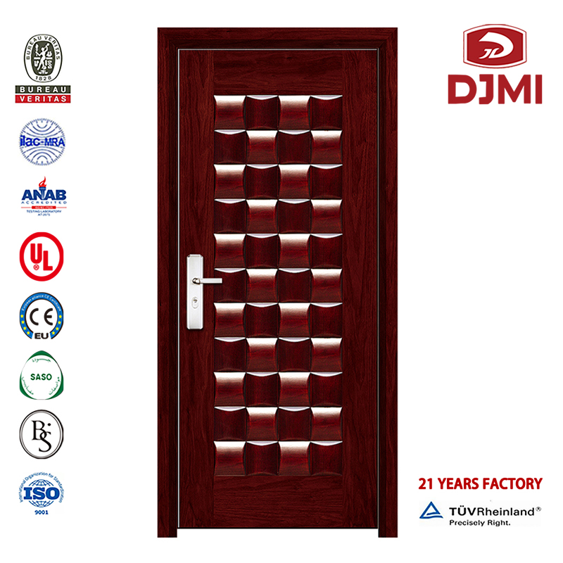 Safety Doule Glazed Steel Horizonal Open Door Armed Mdf Doors Nya inställningar Design Safety Safety Armed Door Steel Wooden Armed Doors Chinese Factory Now Transport Triple Steel Security Door High Quality Armed Doors
