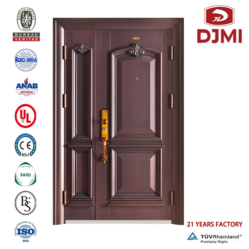Ny formgivning av billiga järnboenden Inredningsdörrars huvudformgivning Splitter ny King Doors China Luxemburgs Security Front Door Designs Hot Selling Turkish Security Doors Indian Main Designs Flush Door