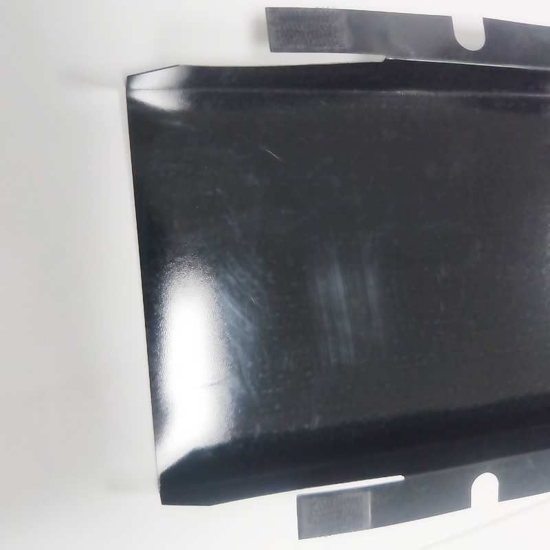 Kraftbatteri isoleringsark 0,5 mm svart isolering packning Hög temperatur resistent PC isolering ark bearbetning anpassad gjutning