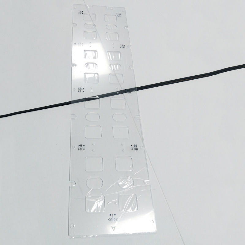 BOPU Partihandel Batteri Isoleringskåpa 3.1mmpc Transparent Board Power Battery Module Cover