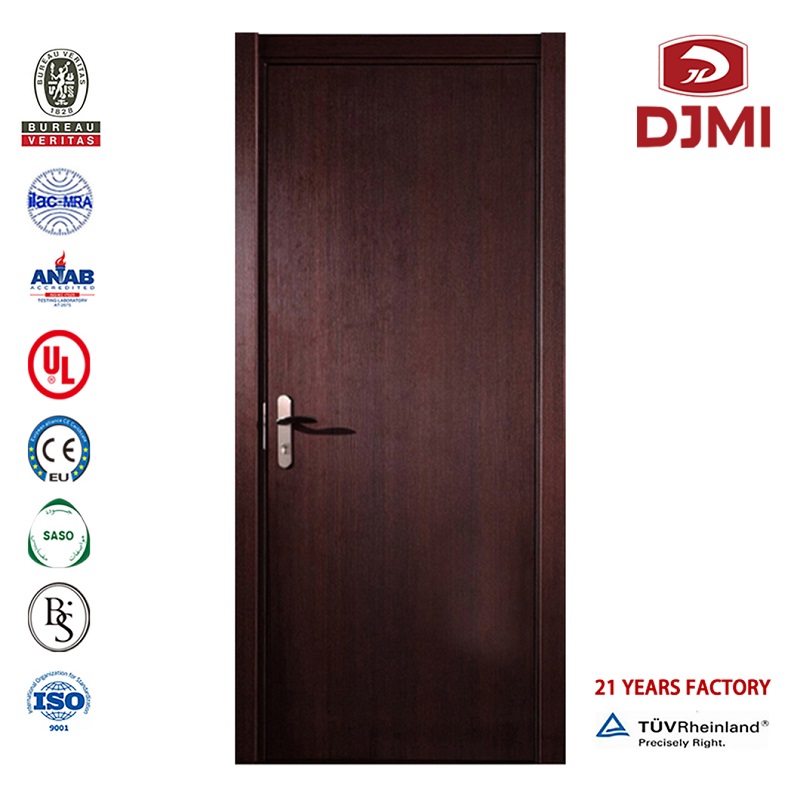 Egen resistive rated Pvc Price Filippinernas Branddörr för hotellets kinesiska fabrikat 30Mins Certifikat Dubbel Brand med Lagrings Hotell Dörr Billig Partihandel Roterad KärnBoard Timber Door Wood Fire Door for Hotel